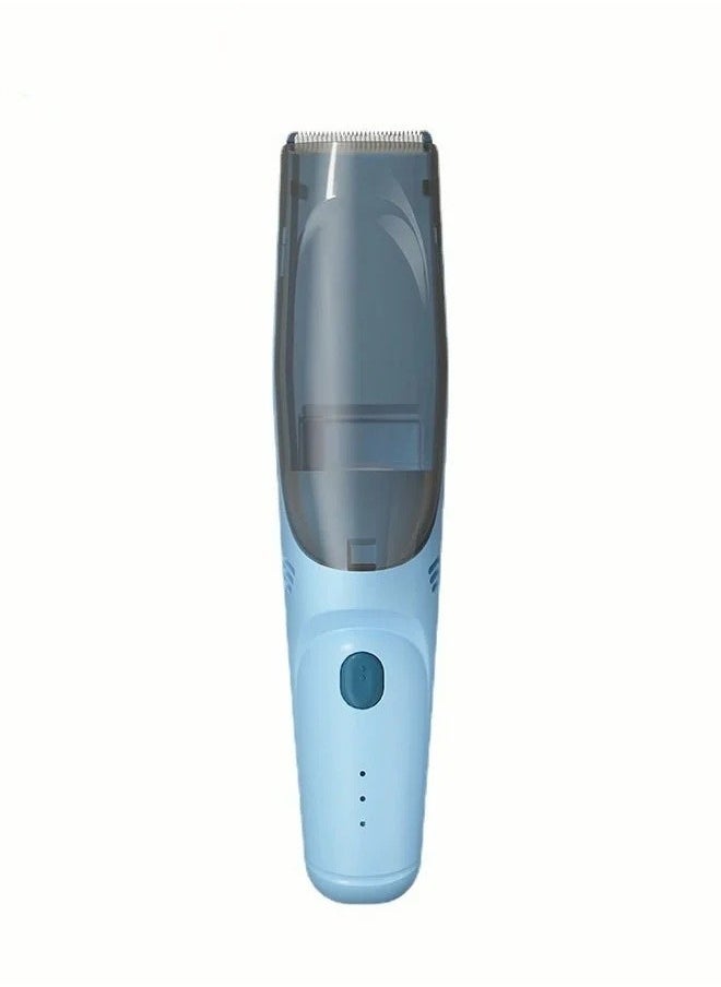 MIXDE Baby Hair Clipper with Vacuum, Silent Kids Hairs Trimmer Kit with 3 Ceramic Blade Guide Combs, Waterproof & USB Charge for Children Infant Boys Girls  - Image 1