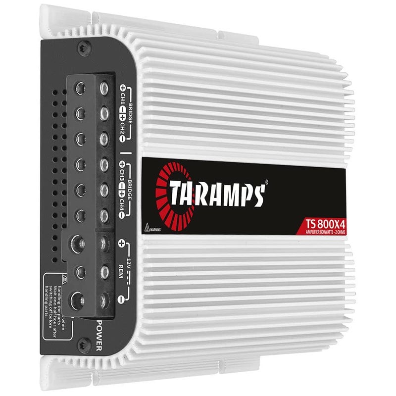 Taramp's TS 800x4 2 Ohms 800W RMS 4 Channel Car Sound Amplifier Module - Image 2