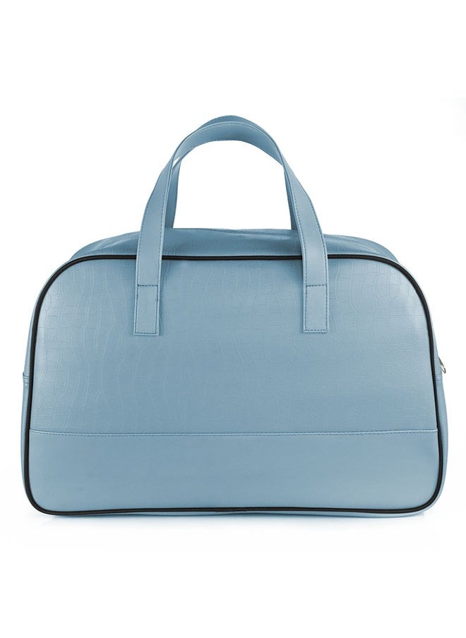 NAUTICA Nautica Duffle Bag for Travel | Stylish Leatherette Luggage | Compact and Comfortable for Travelling | Suitable for Men's and Women's One Size Blue 15cms  - Image 2