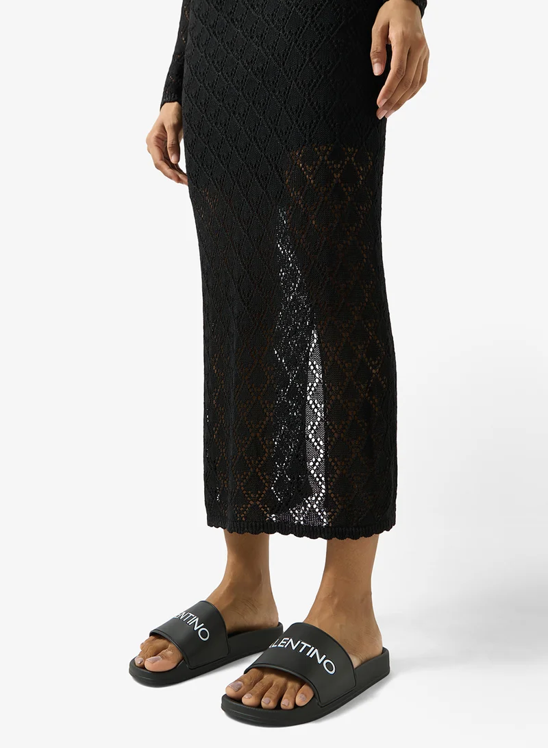 VALENTINO BY MARIO VALENTINO  Logo detail Sliders for Women | Best Price UAE