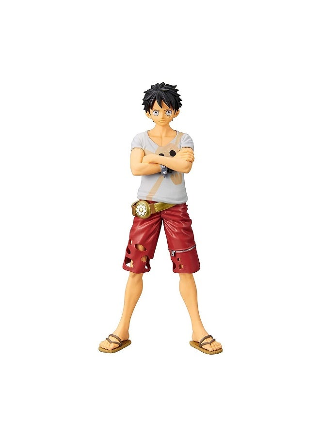 Banpresto One Piece Film Red Dxf The Grandline Men Vol.6 Luffy Figure (16 Cm) - Image 1