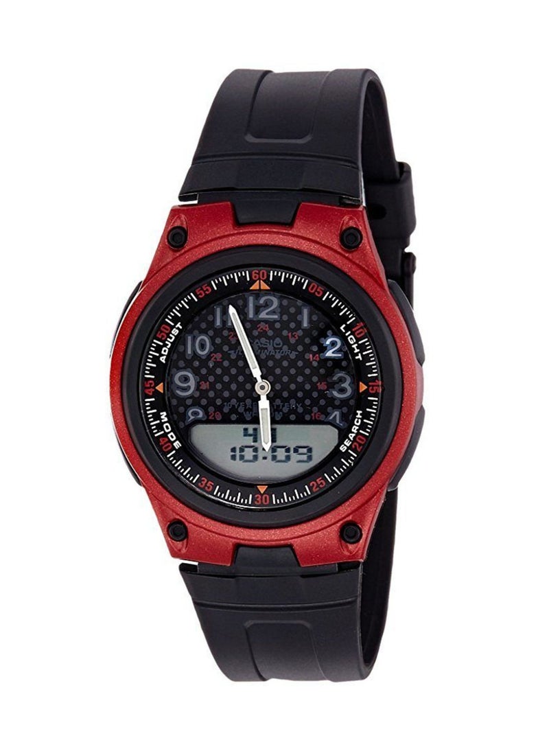 كاسيو ساعة يد كوارتز بعقارب/رقمية طراز AW-80-4BVEF رجال - Image 1