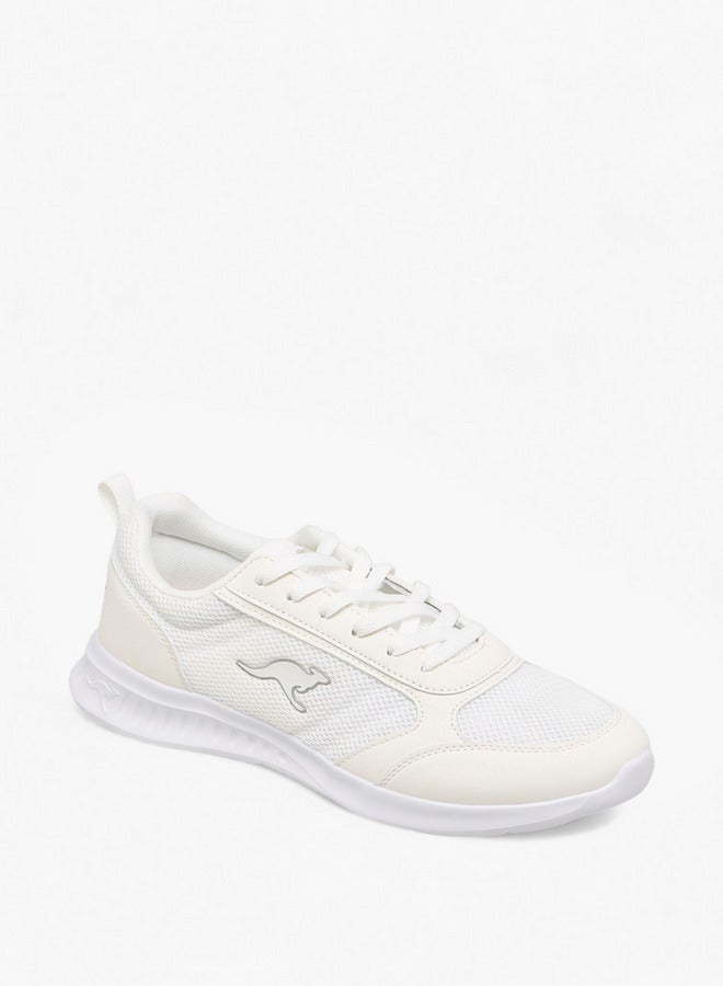 kangaROOS Men's Textured Sports Shoes with Lace-Up Closure - Image 2