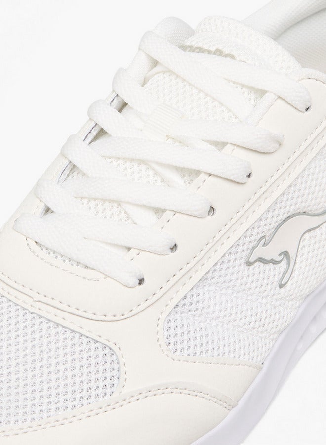 kangaROOS Men's Textured Sports Shoes with Lace-Up Closure - Image 4