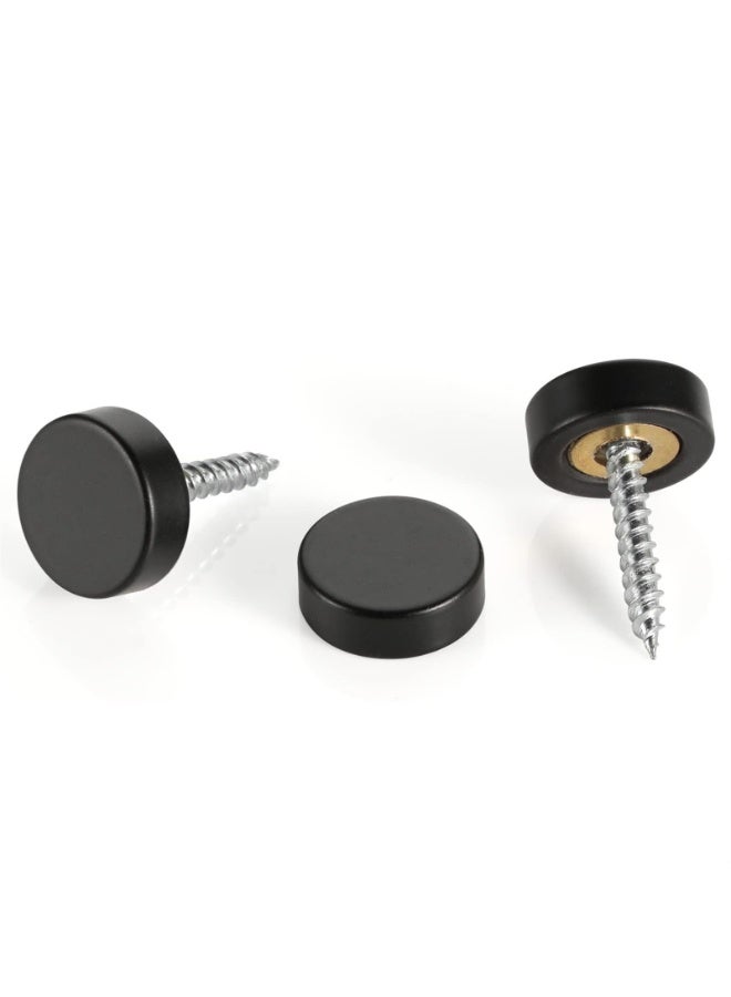 5pcs,Screw Covers Caps  Mirror Screws Fasteners, Sign Advertising Hardware,  Diameter,Black  - Image 5