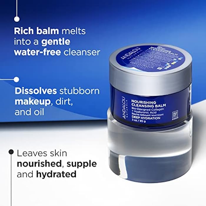 Andalou Naturals DEEP HYDRATION Nourishing Cleansing Balm - Image 2