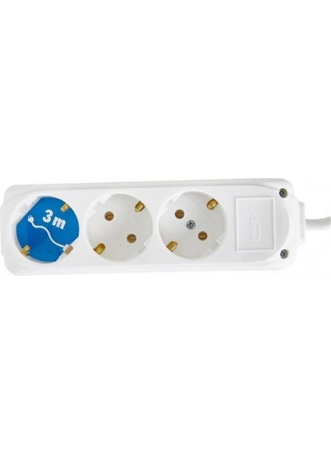 3-way 5m Grounded Socket