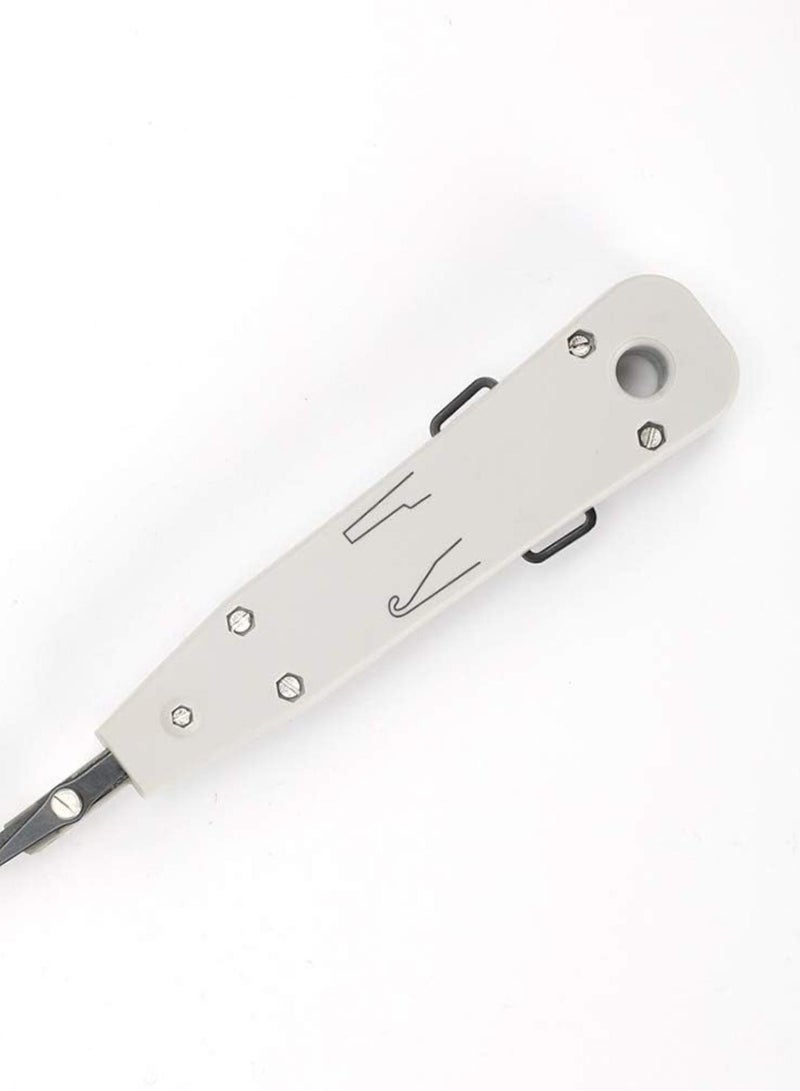 GGOOT Sanfoelek 14pcs Portable Ethernet Network Hardware Bag Tool Network LAN Cable Crimper Pliers Tools Kit Network Repaing Tool Set Dual-use Network Cables Tester  - Image 5