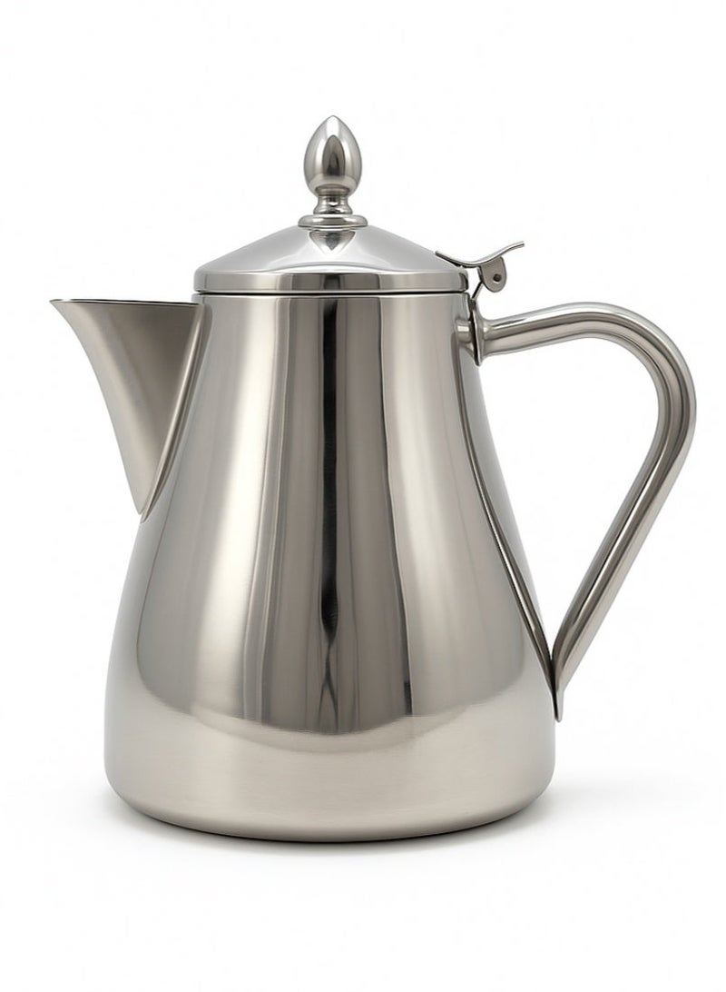AL-GANNAS High Quality Stainless Steel Milk & Coffee Jug | 1.8L Capacity - Image 1