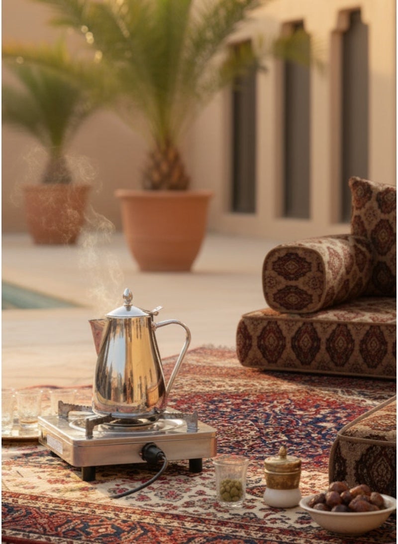 AL-GANNAS High Quality Stainless Steel Milk & Coffee Jug | 1.8L Capacity - Image 5