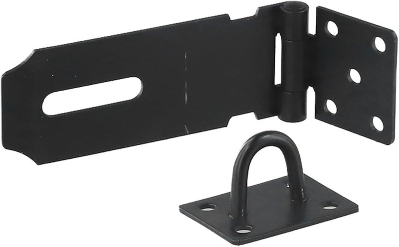 4 Inch Stainless Steel Padlock Door Buckle Strong Locking Security Installation - Image 5