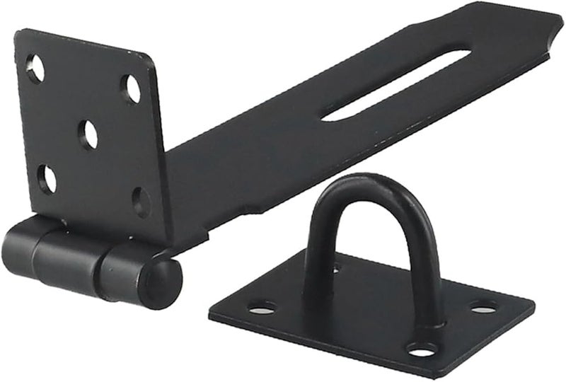 4 Inch Stainless Steel Padlock Door Buckle Strong Locking Security Installation - Image 2