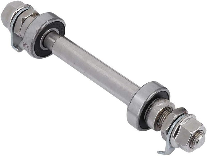 Bicycle Wheel Hub Axle, Quick Release Front Rear Axles Hollow Hub Shaft, Axle Hub Adapter for Mountain Bike Front Rear Wheel - Image 1