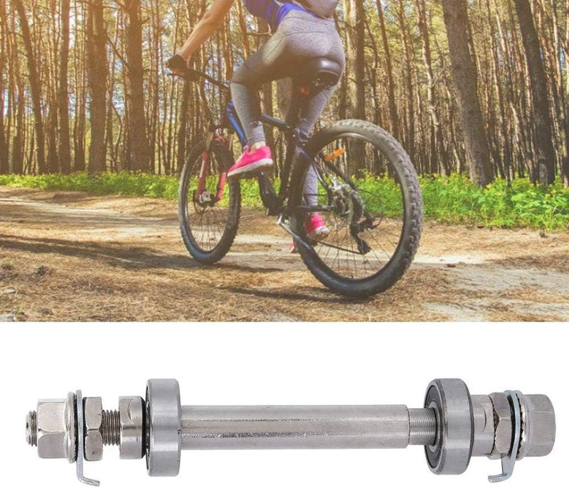 Bicycle Wheel Hub Axle, Quick Release Front Rear Axles Hollow Hub Shaft, Axle Hub Adapter for Mountain Bike Front Rear Wheel - Image 3