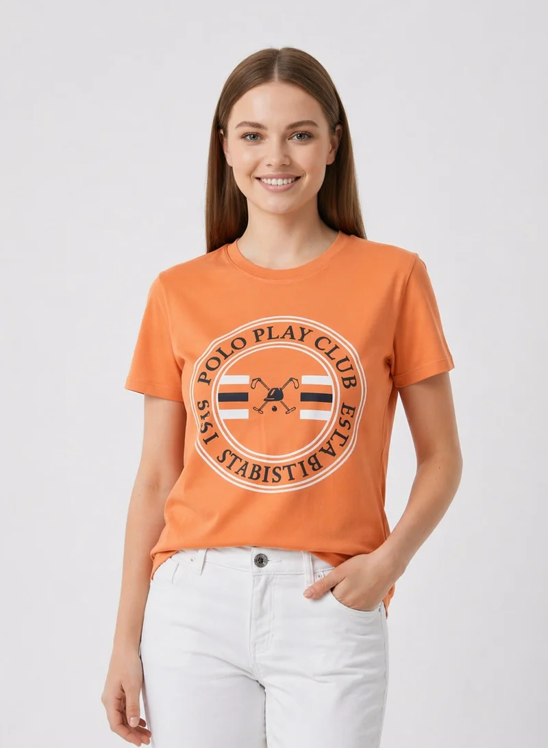 بولو بلاي  Multipack Graphic Print T-Shirt for WOMEN