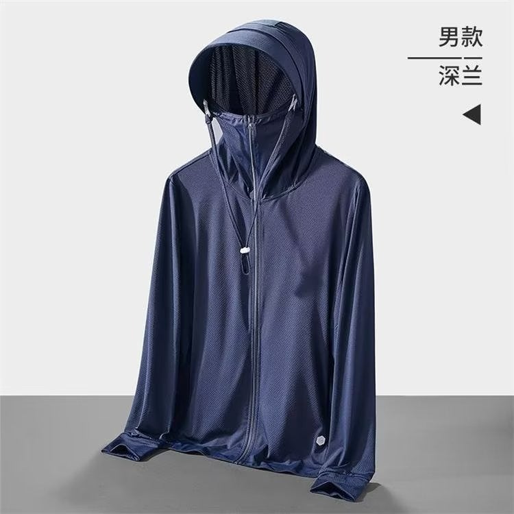 Stitching Simple New Half Zipper Collar Men's Short-sleeved Summer Outdoor Casual Contrast Color Sports Fashion T Top - Image 1