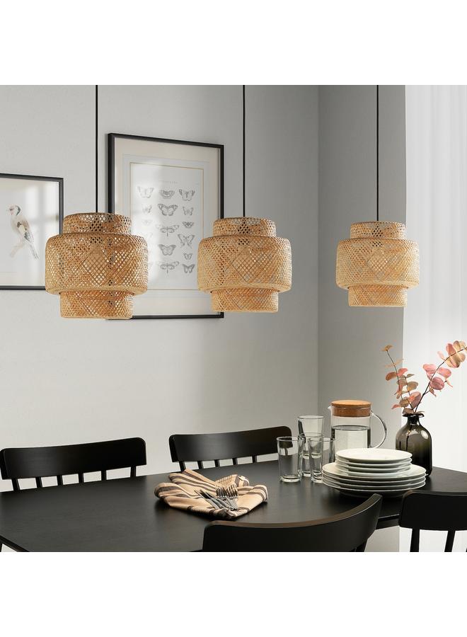 Zaboon Pendant Lamp, Bamboo/Handmade, 27 Cm - Image 3