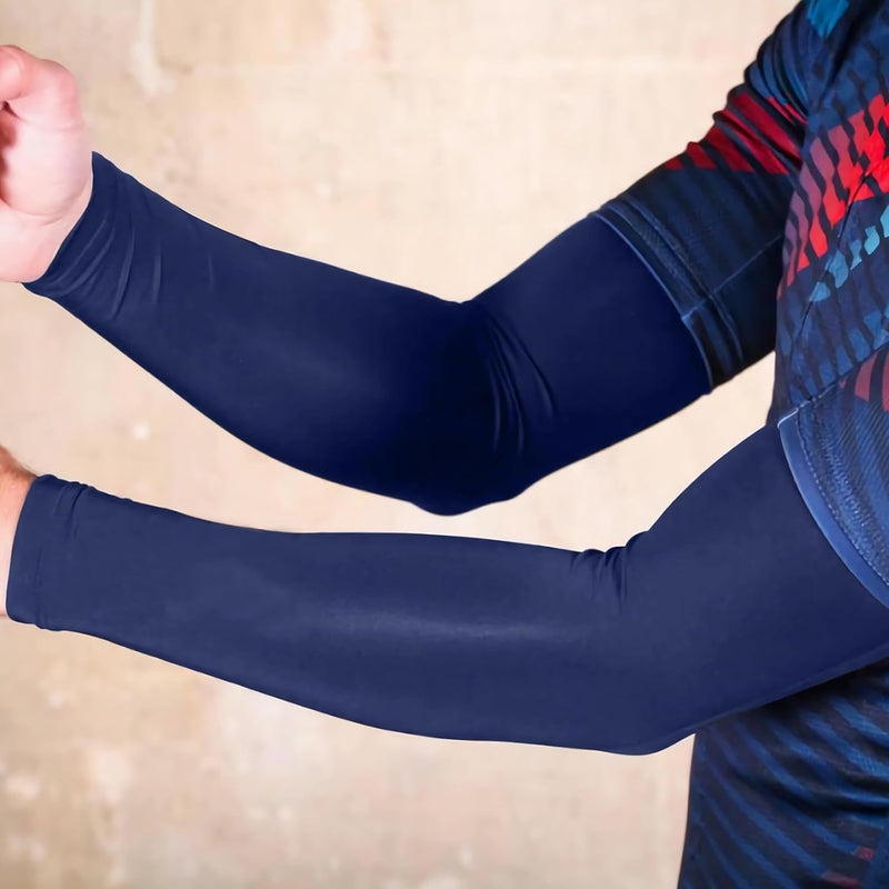 EGOFLEX Arm Sleeves for Men and Women Compression UV Sun Protection Tattoo Cover Up Baseball Basketball Football Golf Running - Image 3