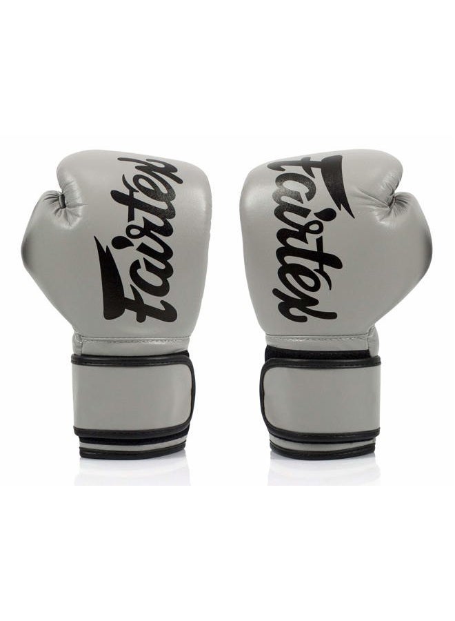 FAIRTEX (470ml, BGV14 Gray) - Microfibre Boxing Gloves Muay Thai Boxing, MMA, Kickboxing,Training Boxing Equipment, Gear for Martial Art - BGV14, BGV1 Limited Edition, BGV12, BGV11, BGV18 - Image 4