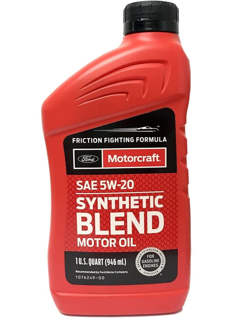 Motorcraft 5W-20 Synthetic Blend Motor Oil 1liter