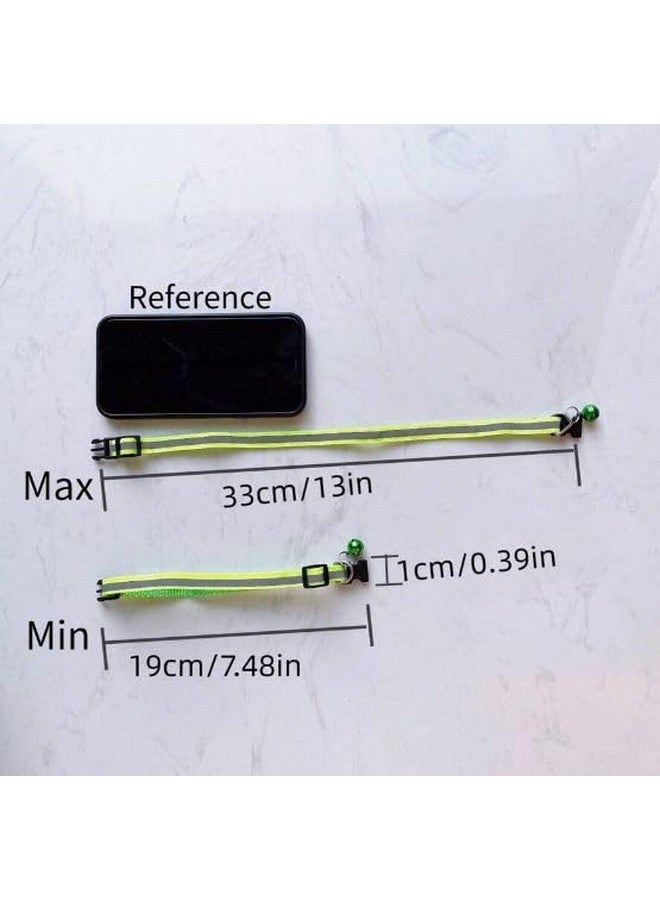 بت طوق قابل للتعديل للحيوانات الأليفة من النايلون للكلاب متعدد الألوان بلون واحد ومشبك شديد التحمل لحزمة صغيرة مكونة من 12 قطعة - Image 3