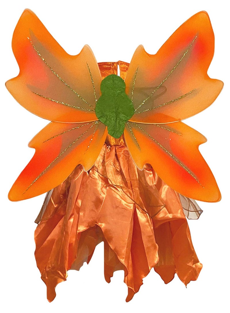 Petitebella Orange Fairy Dress - Image 4