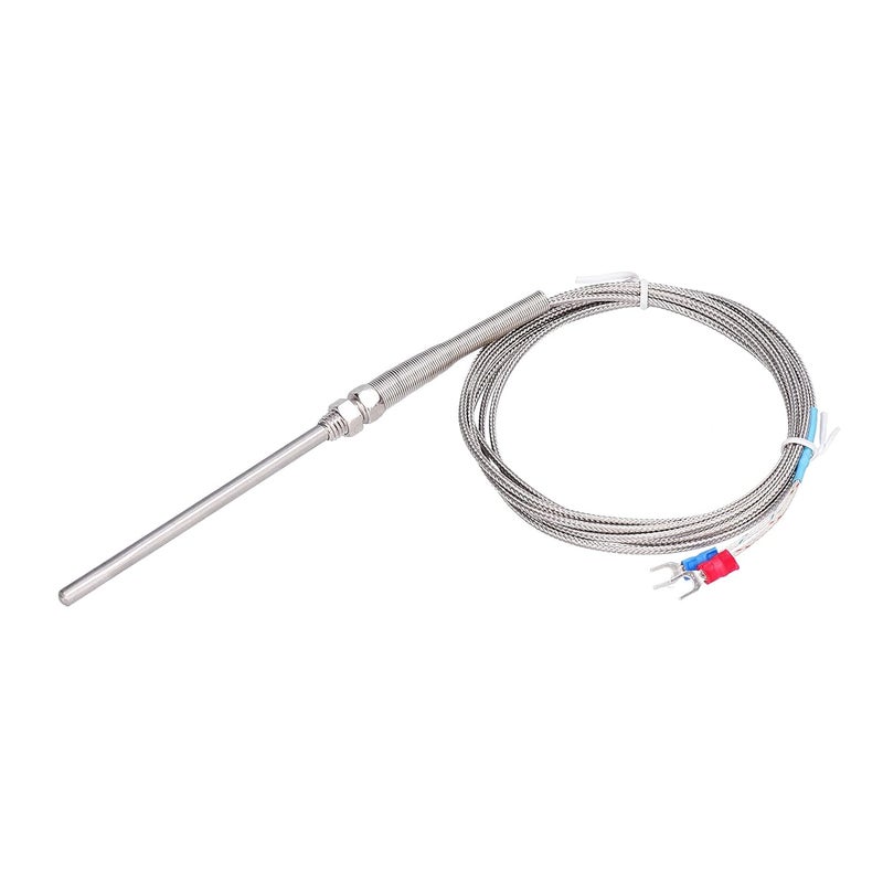 K Type Thermocouple Stainless Steel Thermal Probe Sensor 4m for Digital Transmitter - Image 2