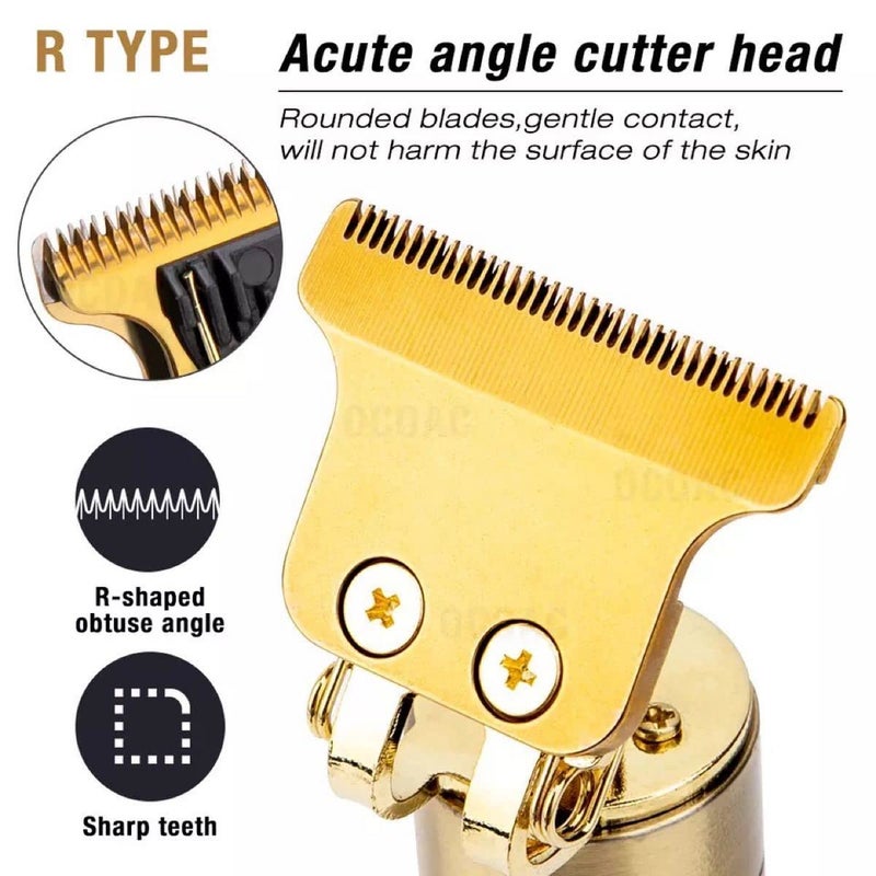 TRIVYOM Men Hair Cutting Machine BuddhaDragon Barber Professional Hair Trimmer 0mm Body Beard Shaving USB Hair Clipper Set Multicolor Pack Of 1 - Image 3