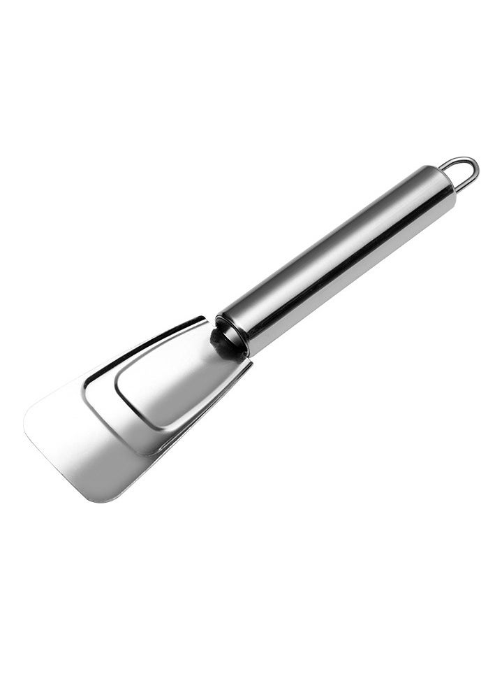 Generic - Stainless Steel Ice Scoop Ice Cream Scoop Refrigerator Cleaning De-Icing Scoop - Image 1