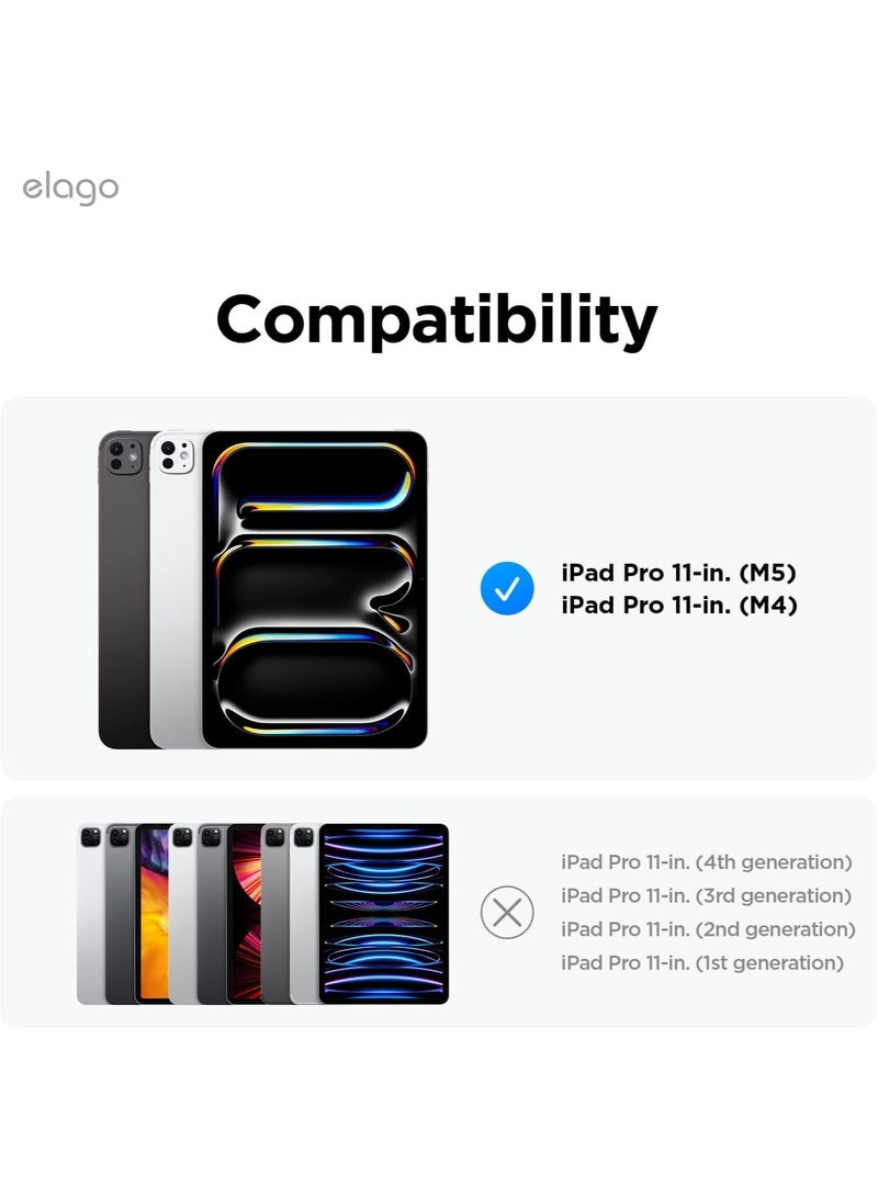 Elago Magnetic Folio for iPad Pro 11 inch case M5/M4 (2025-2024) cover with Auto Sleep and Wake Function - Blue - Image 2