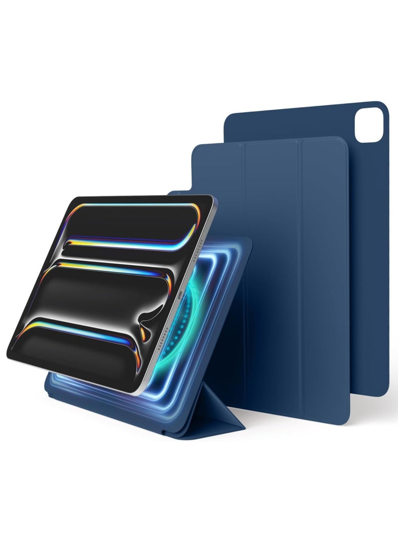 Elago Magnetic Folio for iPad Pro 11 inch case M5/M4 (2025-2024) cover with Auto Sleep and Wake Function - Blue - Image 1