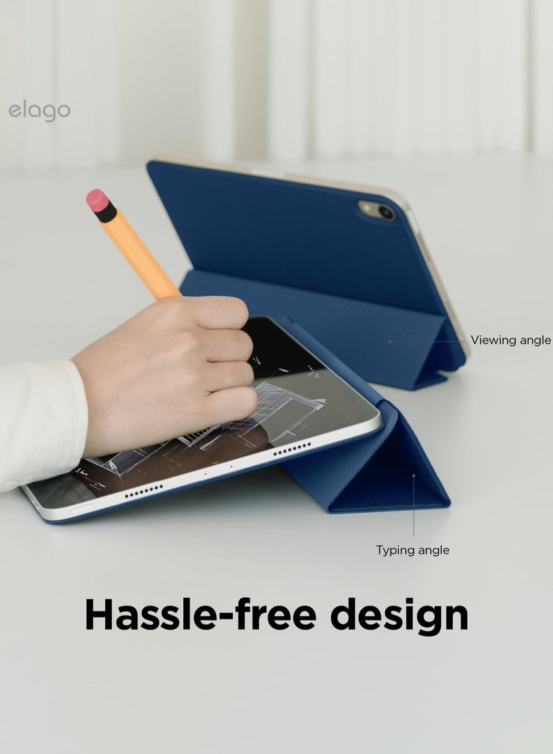 Elago Magnetic Folio for iPad Pro 11 inch case M5/M4 (2025-2024) cover with Auto Sleep and Wake Function - Blue - Image 5