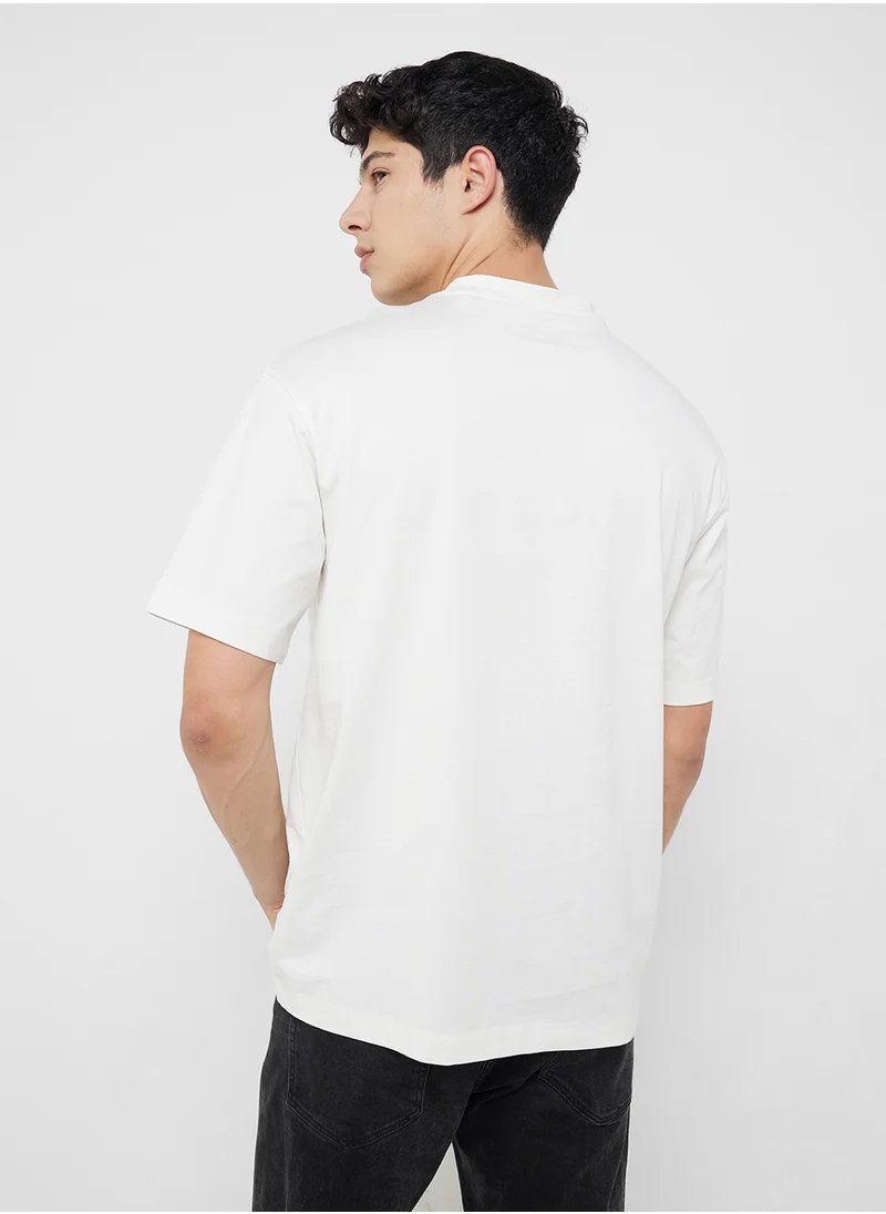 GUESS Bugler Crew Neck T-Shirt