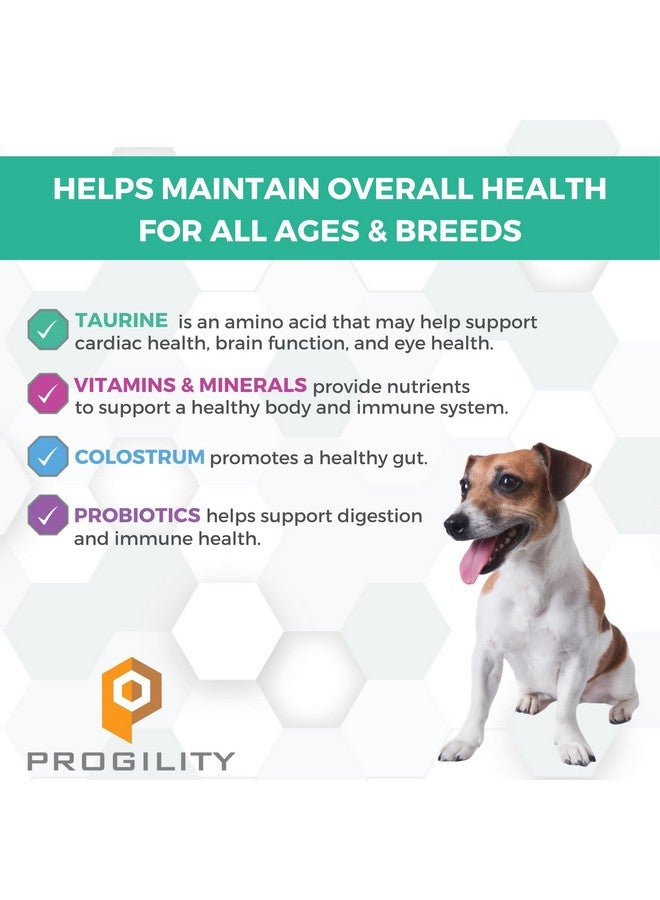 nootie Nootie Progility Mini Multvitamin for Small Dogs, Multivitamin Supplement for Dogs with Taurine, 60 Soft Chews per Container - Image 2