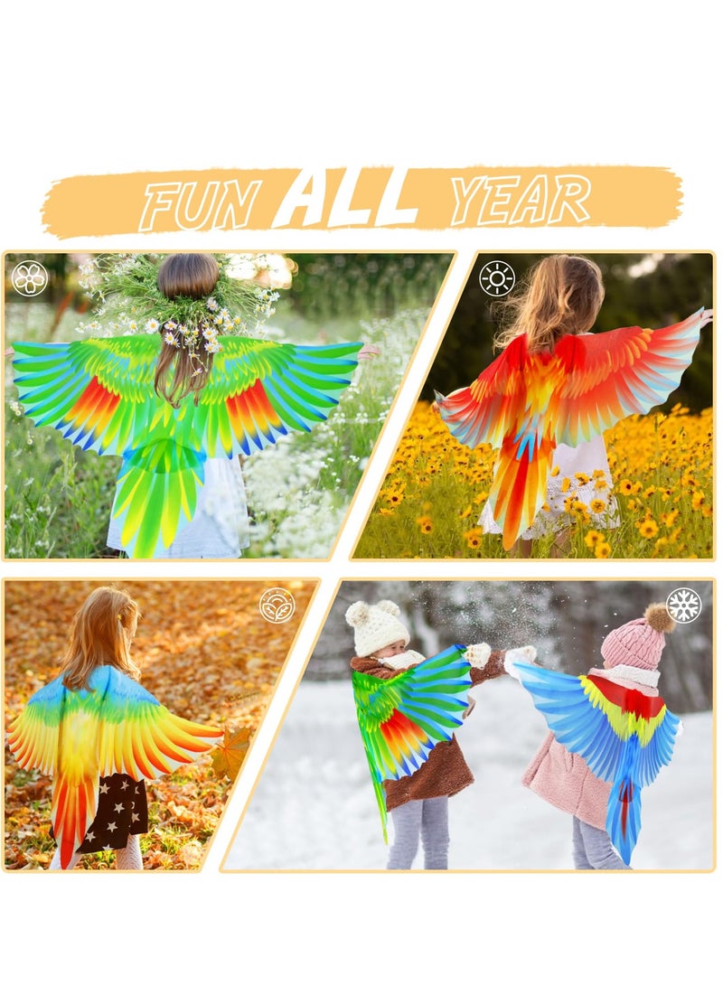 Kids Bird Costume with Mask and Wings for Dress-Up Parties and Gifts - Image 2