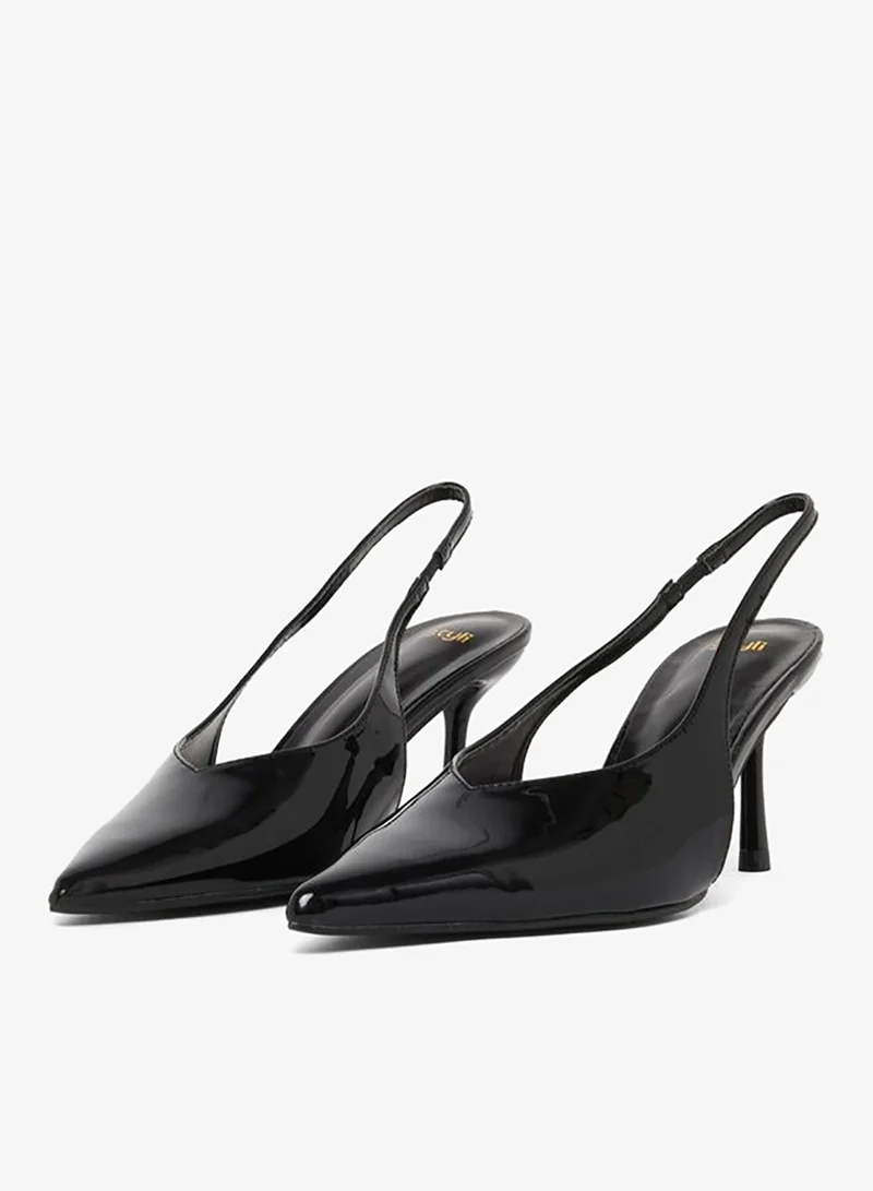 ستايلي حذاء بسير خلفي