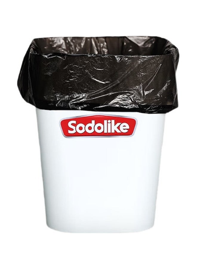 Sodolike 540-Pack Medium-Sized Thick Perforated Garbage Bags, 45*50Cm Flat Opening, Black, Disposable Bags For Home Use - Image 1