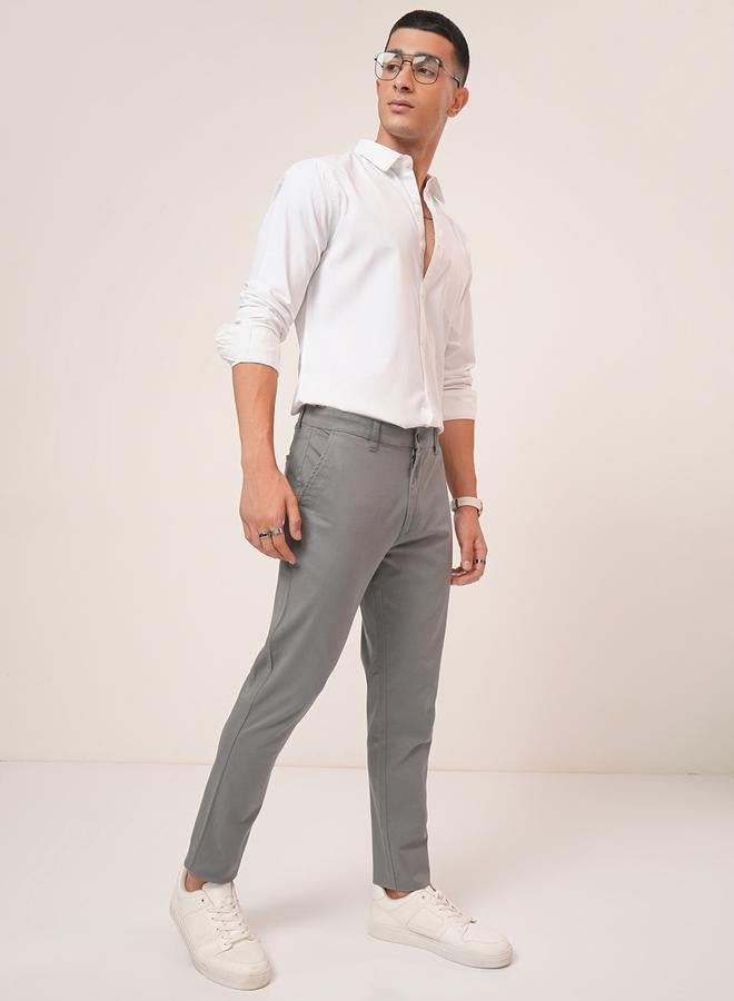 HIGHLANDER Mid Rise Regular Fit Chino Trousers - Image 2
