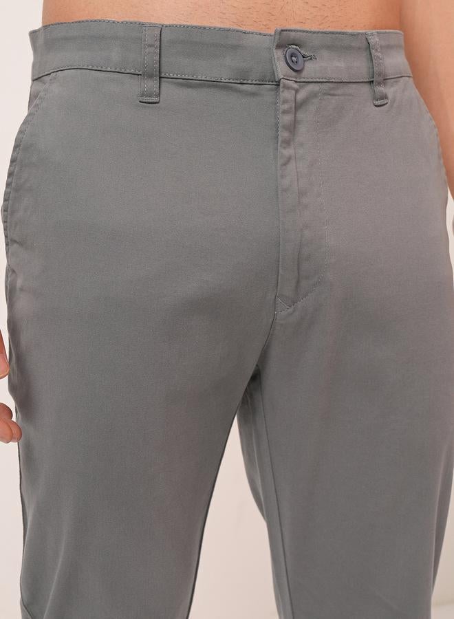HIGHLANDER Mid Rise Regular Fit Chino Trousers - Image 5