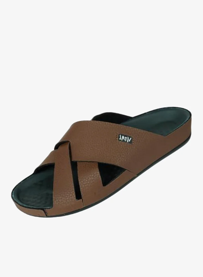 VITAL 148-1088 Vital Mens Vital - Holanda Sandals 09019SY Brown