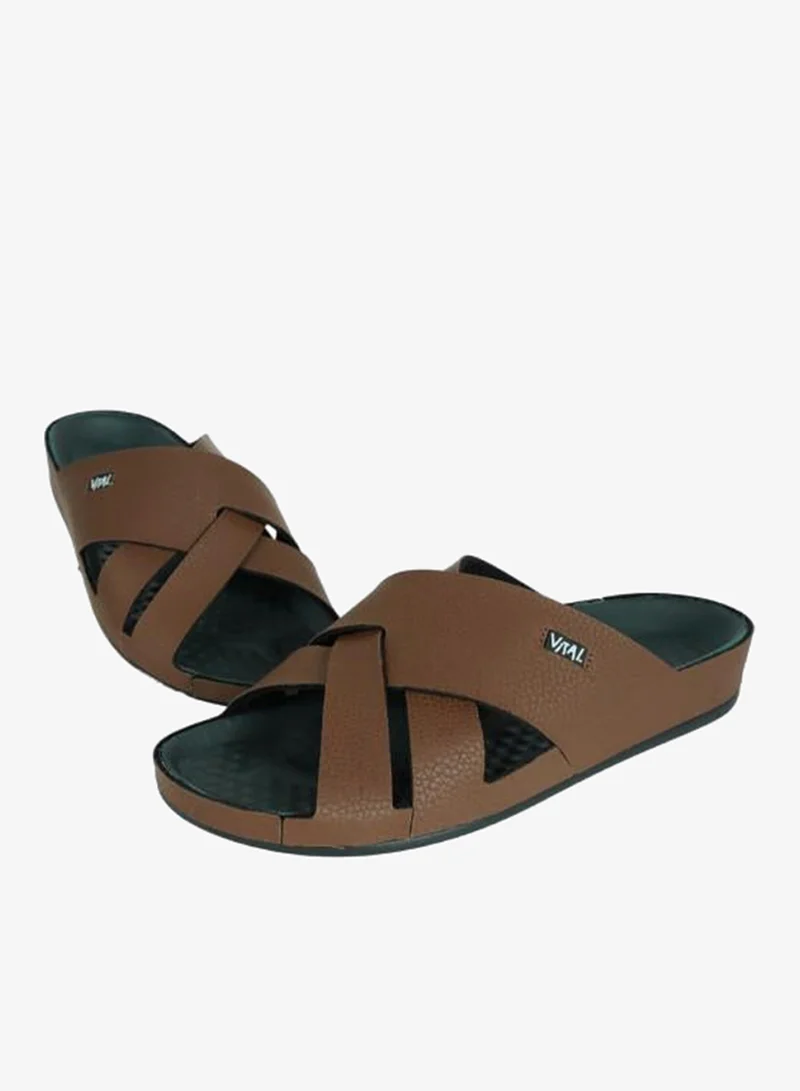 Vital Brown 148-1088 Vital Mens Vital - Holanda Sandals 09019SY Brown for Men | Best Price UAE