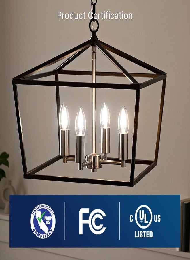 FLSNT 40W Equivalent LED Chandelier Light Bulbs, Dimmable Amber LED B11 E26 Candelabra Base Bulbs, 2200K Warm White, 330LM, 6 Pack UL,CA65 Listed. - Image 5