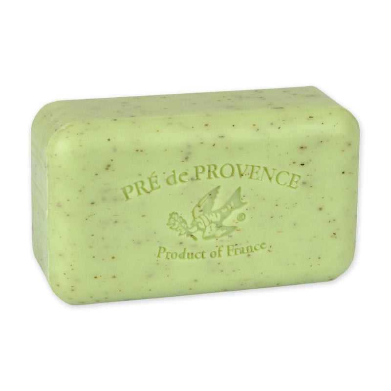 Pre De Provence صابون بري دو بروفانس الحرفي، العناية بالبشرة الفرنسية الطبيعية، مدعوم بزبدة الشيا العضوية، مطحون أربع مرات للحصول على رغوة غنية، ناعمة ومرطبة، قشر الليمون، 5.3 أونصة - Image 1