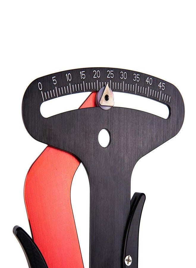 Zodazoqa Bicycle Spoke Tension Meters Measuring Tool Gauge Aluminum Alloy CNC Precise, Tension Adjustment Tool to fit All Spokes, Bicycle Wheel Spoke Manufacturing or Correction Accessories (Red) - Image 2
