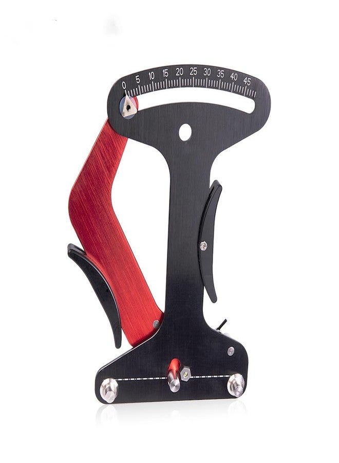 Zodazoqa Bicycle Spoke Tension Meters Measuring Tool Gauge Aluminum Alloy CNC Precise, Tension Adjustment Tool to fit All Spokes, Bicycle Wheel Spoke Manufacturing or Correction Accessories (Red) - Image 1