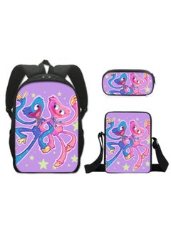 FORTNITE Fortnite Backpack with Large Capacity Three Piece Backpack and Student backpack 