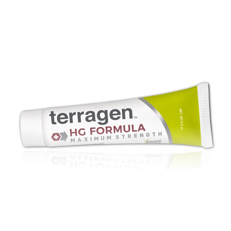Terrasil Terragen HG Formula MAX Genital Sores Cream by terrasil, Fast Soothing Natural Treatment for Effective Outbreak Support for Men and Women (14g) - Image 1