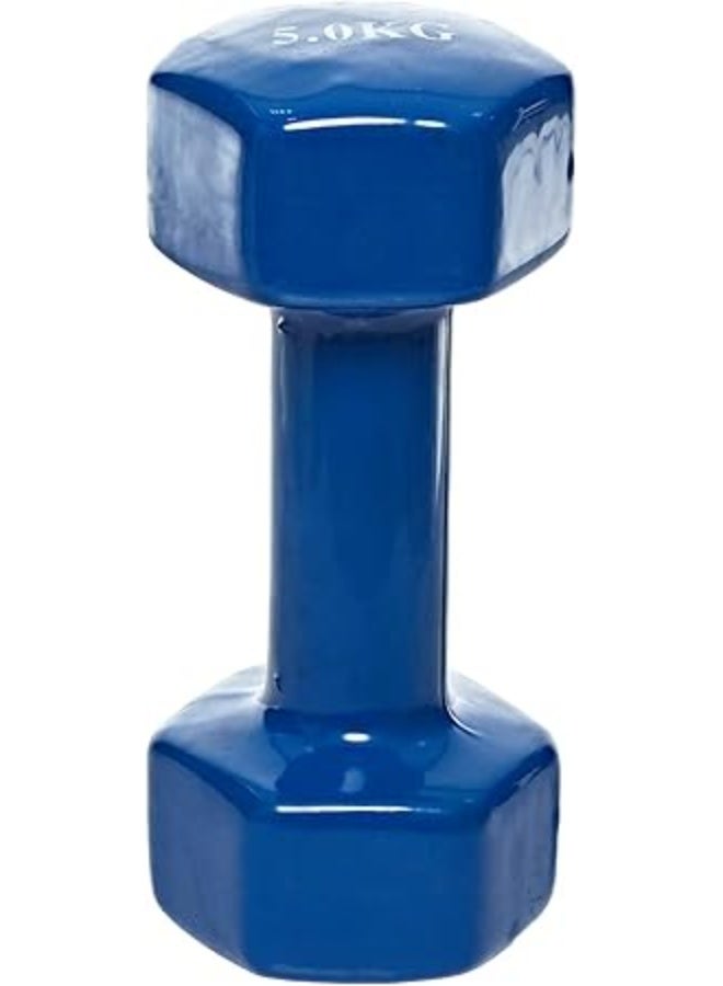 SPRI Vinyl-Coated Dumbbell Pair – 2.26kg (5 lb) Each – Compact Weights for Home Workout & Strength Training - Image 5