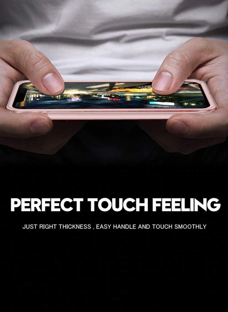 Wtech Apple iPhone 17 Pro 5G 2025 Luxury Premium Quality Liquid Silicone Case Cover (MCRPSN) - Light Pink - Image 3