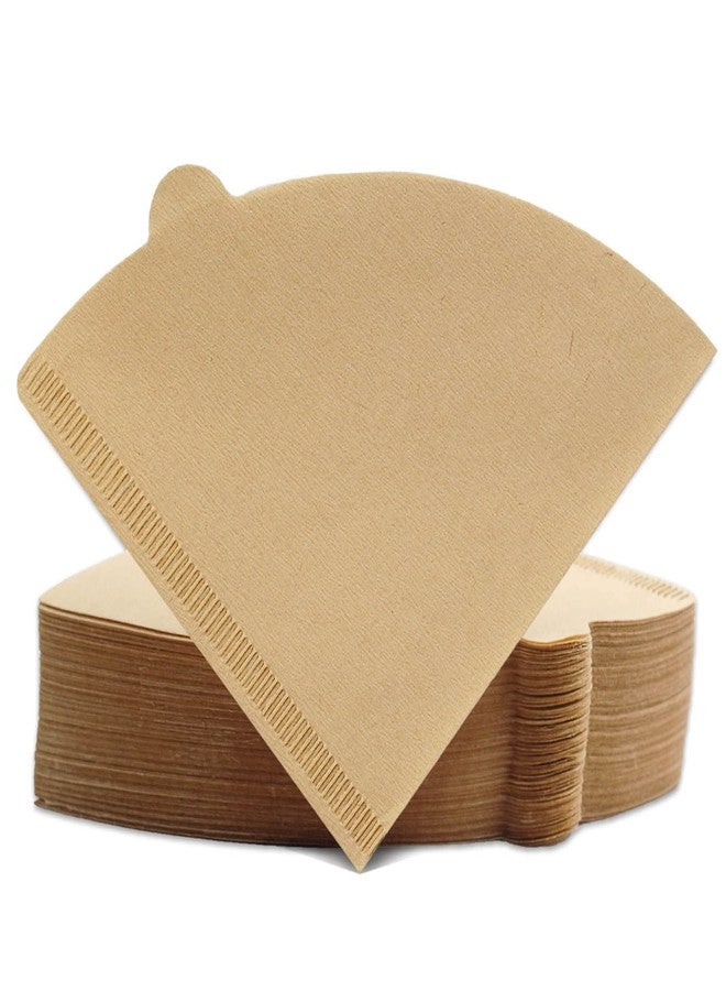 Revelook Cone Coffee Filters Size 01, 100 Count Unbleached 1-2 Cups Disposable V01 Coffee Paper Filters, Compatible with Cone Shaped Pour Over Coffee Filter and Drip Coffee Maker - Image 1
